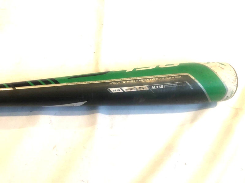 Easton S450 Green 2 5/8" Diameter Youth USA Baseball Bat 29 21 oz YBB18S4508