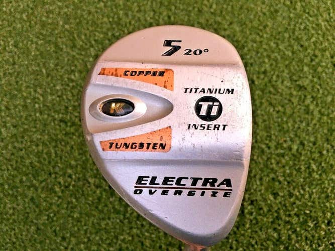 Knight Golf Cu-Tungsten Ti Insert Electra Oversize 5 Wood 20* RH Senior / mm0180