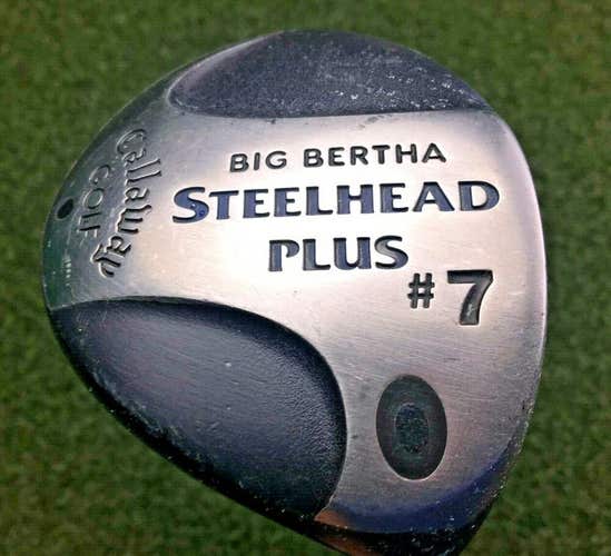 Callaway Big Bertha Steelhead Plus #7 Wood  RH Gems Ladies Graphite ~41" /mm3602