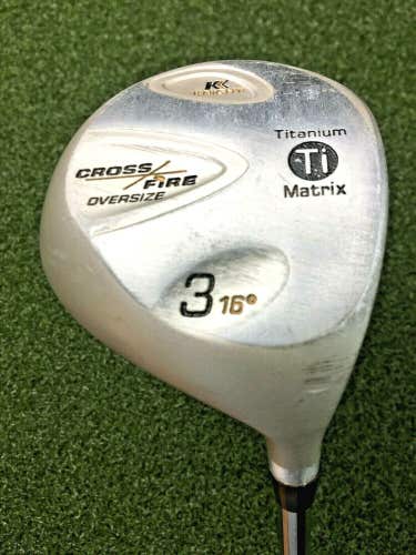 Knight Golf Crossfire Oversize 3 Wood 16* / RH / ~41.25" Regular Steel / gw4015