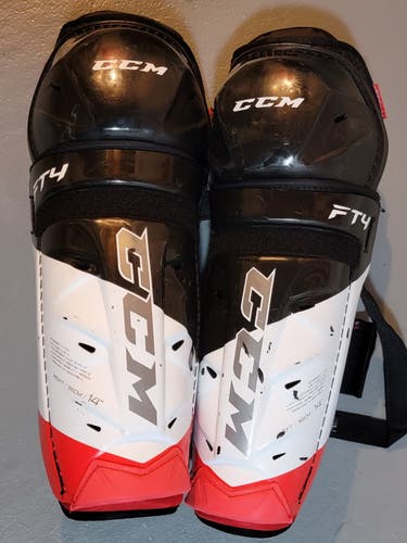 Used CCM JetSpeed FT4 Shin Pads
