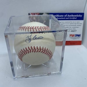 Yogi Berra Signed Rawlings Baseball with Case - PSA/DNA Certification