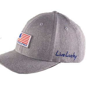 NEW Black Clover Live Lucky Rawlings RBC Nation Fitted Small/Medium Golf Hat/Cap