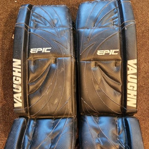 Used 32" Vaughn Epic 8600 Goalie Leg Pads