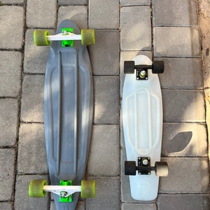 Penny and nickel skateboard