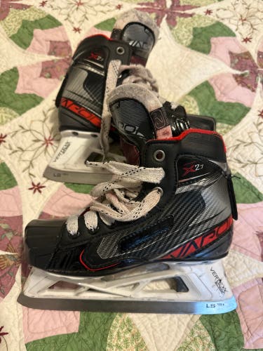 Bauer Vapor 2.7 Goalie Skates Size 2