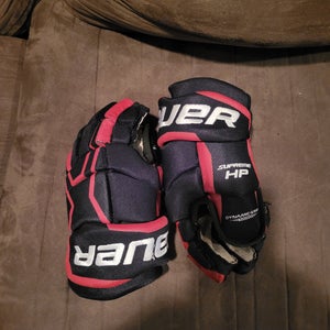 Used Bauer Supreme HP Gloves 12"