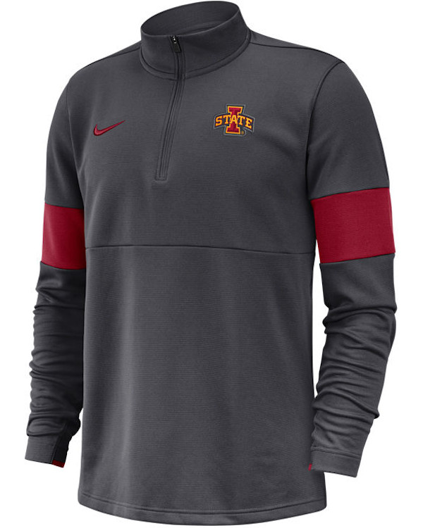 Nike Men's Dri-Fit Sideline Coach (NFL Chicago Bears) Long-Sleeve Top in Blue, Size: Medium | 00M241L7Q-0BK