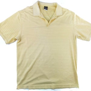 Nike Golf Polo Shirt Adult Extra Large Mens light Yellow Casual