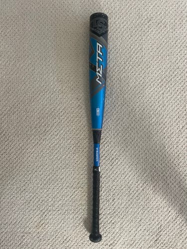 Used META BBCOR Certified 2020 Louisville Slugger Composite Meta Bat (-3) 29 oz 32"