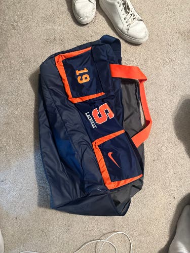 RARE Team Issued Syracuse Lacrosse Nike Bag