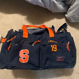 RARE Syracuse Lacrosse Team Issued Travel Nike Bag