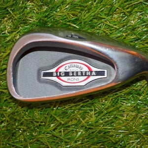 Callaway	Big Bertha	4 Iron	RH	39"	Graphite	Regular	New Grip