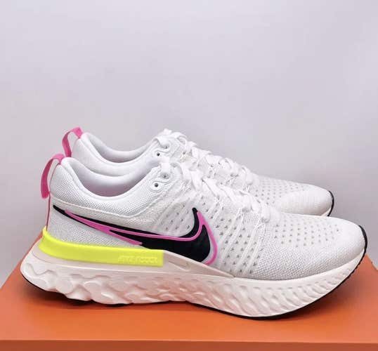 New Nike React Infinity Run FK 2 Flyknit Running Shoes DJ5395-100 Men Size 10.5