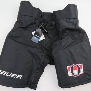 Bauer Supreme Ottawa Senators NHL Pro Stock Hockey Player Girdle Pant Shell L