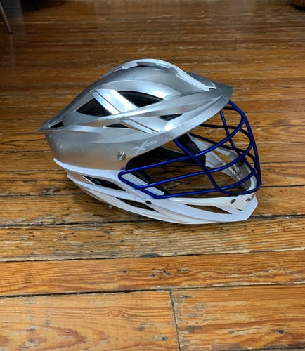 Cascade XRS Lacrosse Helmet - Metallic shell with Royal Blue Facemask (Retail: $399)