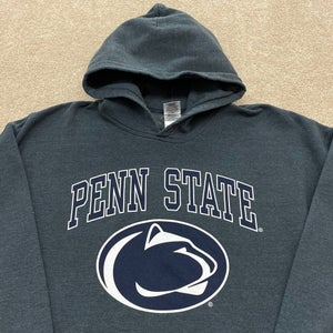 Penn State University Sweatshirt Men XL NCAA Hoodie Pullover Vintage PSU Lions
