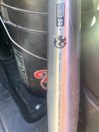 Used BBCOR Certified 2022 DeMarini Alloy The Goods Bat (-3) 31 oz 34"