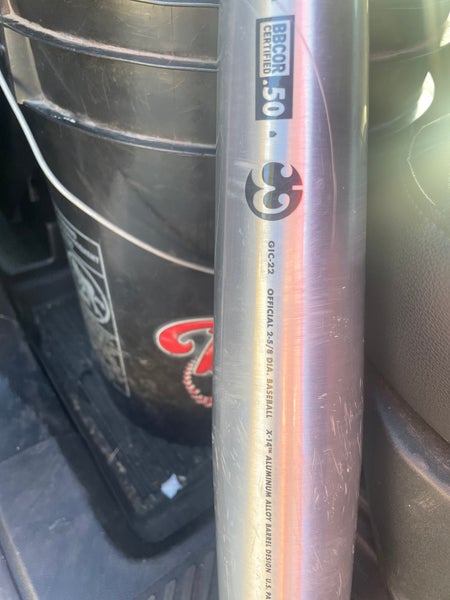 Used BBCOR Certified 2022 DeMarini Alloy The Goods Bat (-3) 31 oz 34"