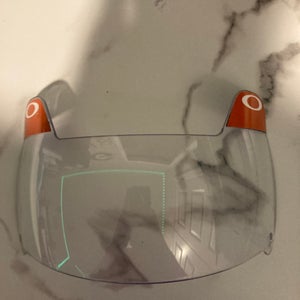 Oakley Football Clear Visor WITH CLIPS