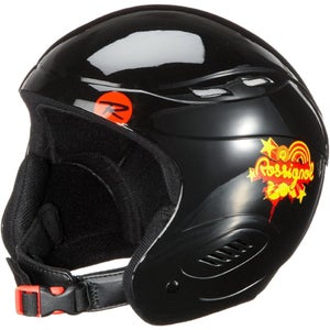 Rossignol Comp J Kids ski snowboard Helmet 52cm Black-yellow NEW LOT 6