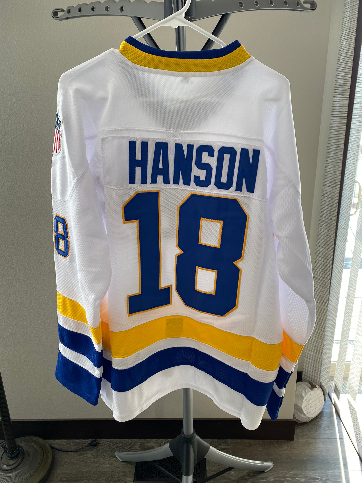 Hanson Brothers #16 #17 #18 Charlestown Chiefs Slap Shot Movie Hockey  Jerseys!