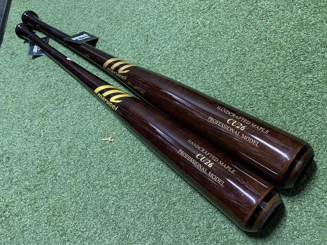 Marucci CU26 Chase Utley Pro Maple Wood Baseball Bat - 33" ~ Chocolate New OBO