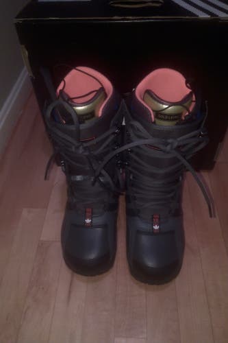 New Men's Size 8.0 Adidas TACTICAL LEXICON ADV Snowboard Boots Medium Flex All Mountain