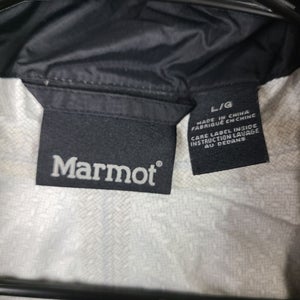 Marmot Precip Women's Black Waterproof Hooded Full Zip Rain Jacket Size: L