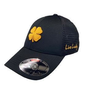 NEW Black Clover Live Lucky Heather Mesh Mango/Black L/XL Golf Hat/Cap
