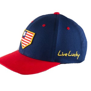 NEW Black Clover Live Lucky Rawlings RBC USA Fitted Large/Extra Large Hat/Cap