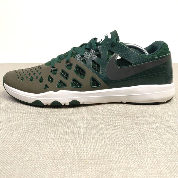 Nike Train 4 AMP Michigan State Spartans Mens Shoes 13 Green NCAA | SidelineSwap