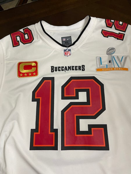 Tom Brady Tampa Bay Buccaneers White Men's Jersey