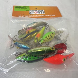 Used Set Of 12 Fishing Lures