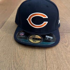 NFL Licensed New Era Chicago Bears Hat 7 5/8