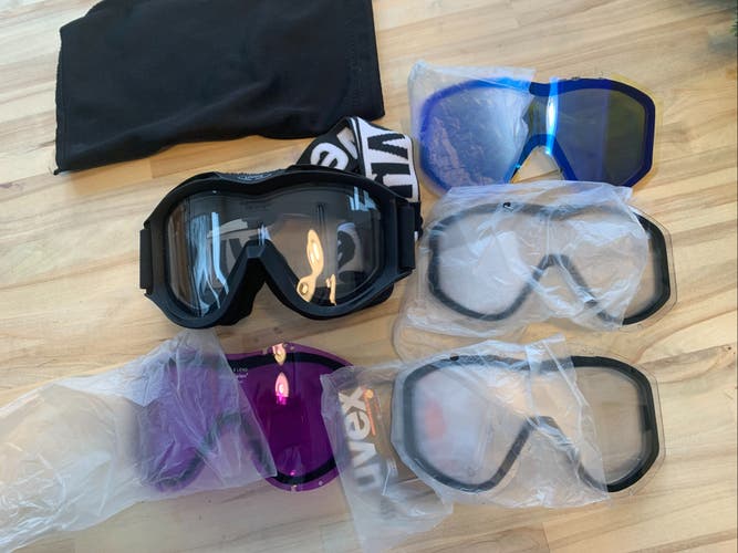 UVEX FP 501 Ski  Race or Mountain Biking Goggles Medium