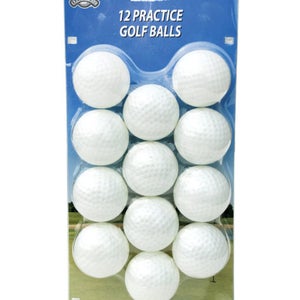New 12pc White Perf Practice Balls