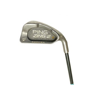 Used Ping Zing 2 Men's Right 4 Iron Regular Flex Graphite Shaft