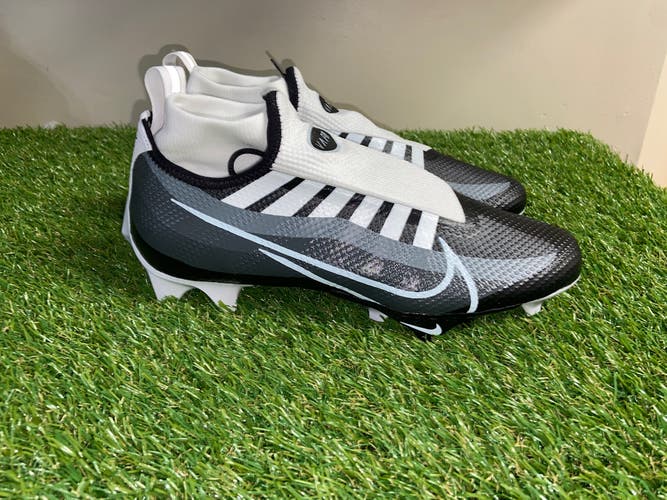 Nike Vapor Edge Pro 360 Black/White Football Cleats DQ3670-001 Men 7.5 NEW