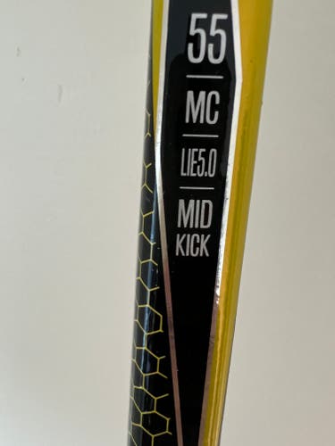 Intermediate Used Right Handed True Catalyst 9X Hockey Stick MC Pro Stock