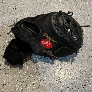 Rawlings Game Ready Catcher’s Used Right Hand Throw 34 Heart of the Hide Baseball Glove