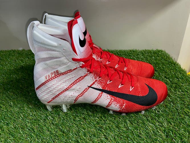 *SOLD* Nike Vapor Untouchable 3 Elite Football Cleats Red AO3006-160 Mens Size 12 NEW