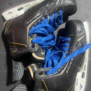 Used Bauer Extra Wide Width Size 13 Supreme TotalOne NXG Hockey Skates