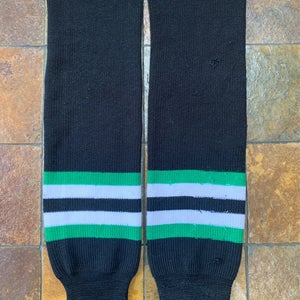 Black Senior Large Socks