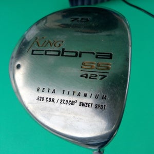 Used Men's Cobra King Cobra Right Driver Stiff 7.5