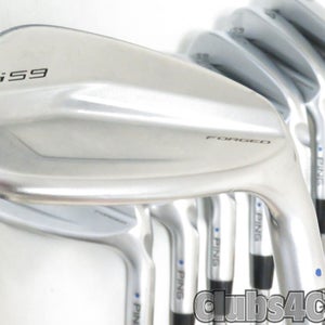 PING i59 Irons Forged Black Dot KBS TOUR 90 Stiff Power Specs 3-P  +1/2" TALL