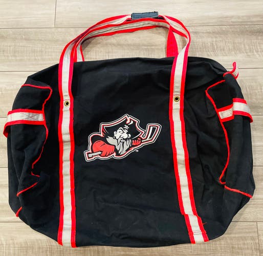 Portland Pirates AHL Pro Stock Hockey Player Team Issued Equipment Bag 4orte