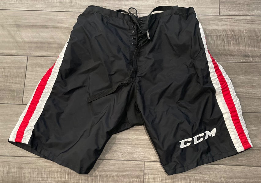 CCM PP10 Chicago Blackhawks NHL Pro Stock Hockey Girdle Pant Shell Medium