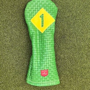 iliac Golf Vintage 3 Limited Edition Woven Sassari Augusta Special Driver Headcover-NEW!