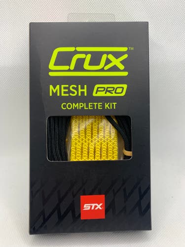 Crux Mesh Pro Kit Black Yellow Ladies